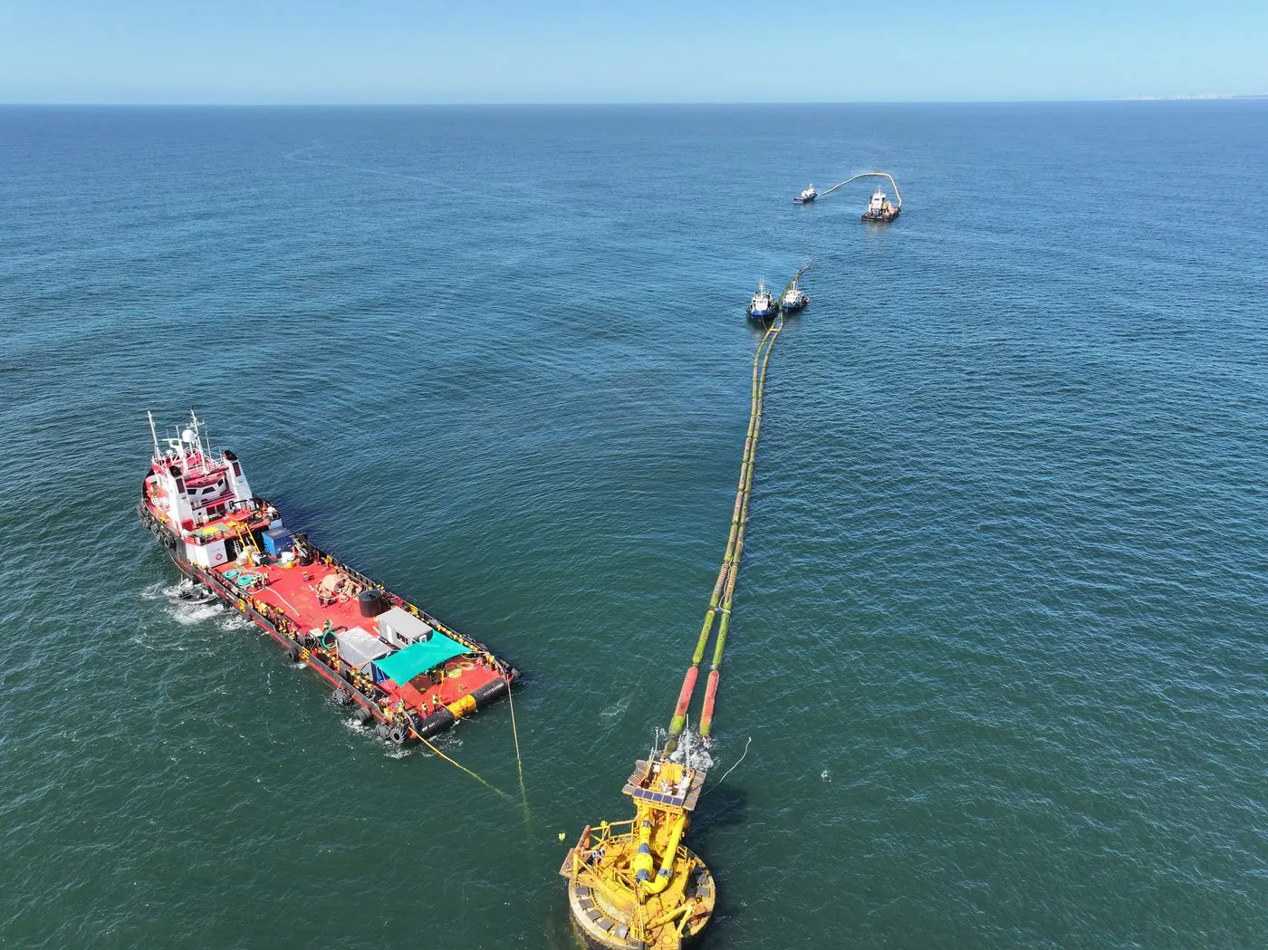 Operación offshore en boya petrolera